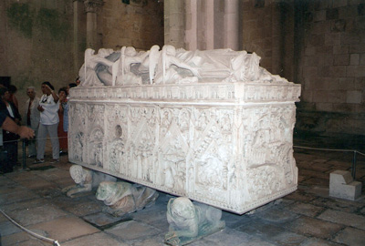 This is Pedro's tomb